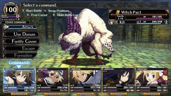 Labyrinth of Galleria : The Moon Society gameplay