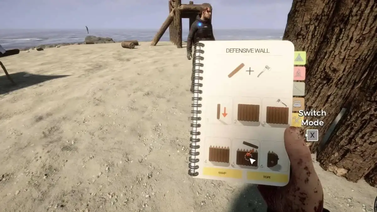 Comment construire un mur défensif dans Sons Of The Forest