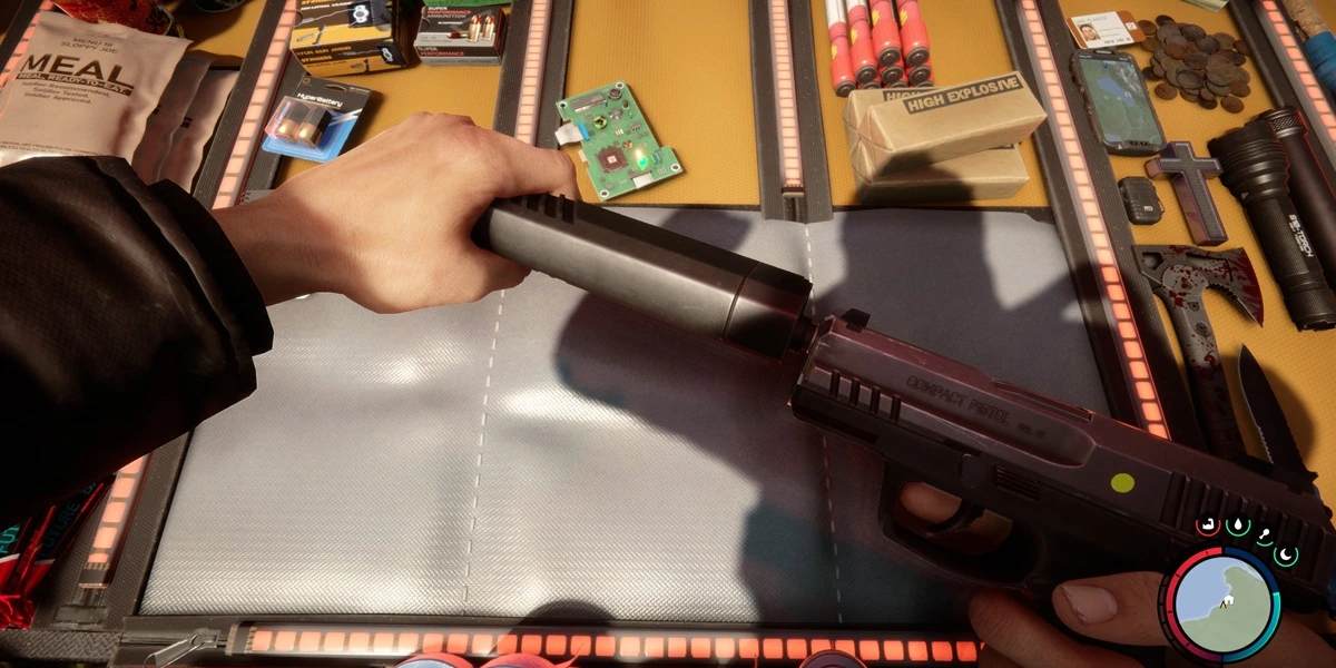 Comment obtenir un silencieux de pistolet dans Sons of The Forest