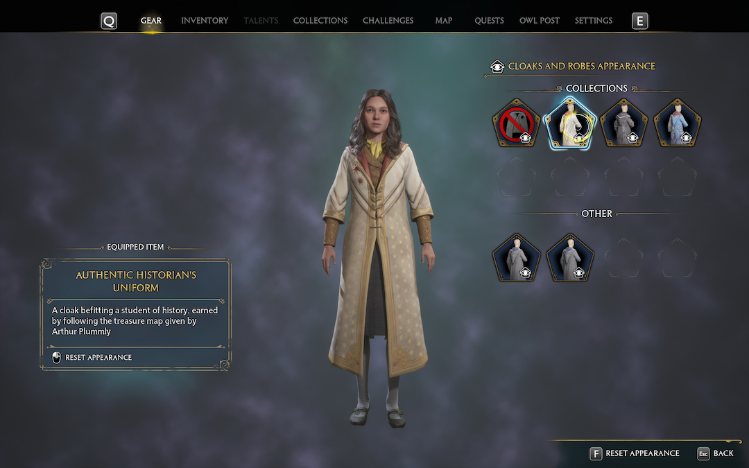 Vitrine d'uniforme d'historien authentique