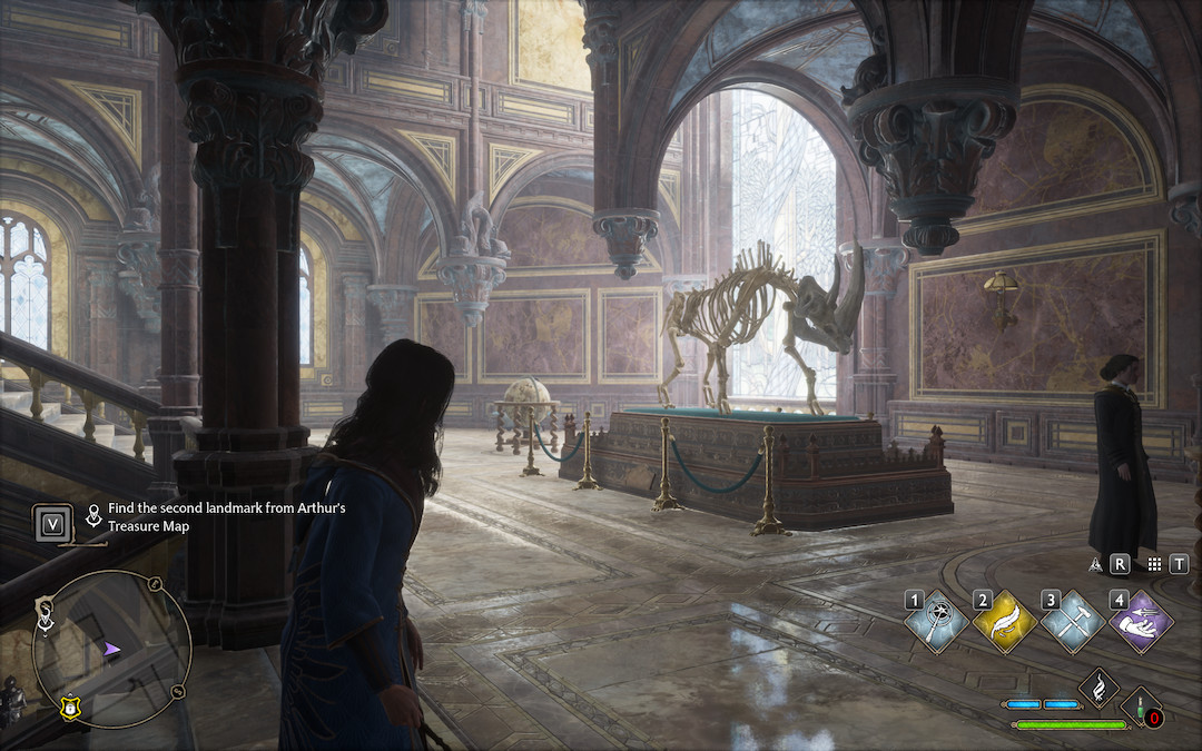 Hogwarts Legacy: Comment trouver la cache dans le dinosaure au trésor du château