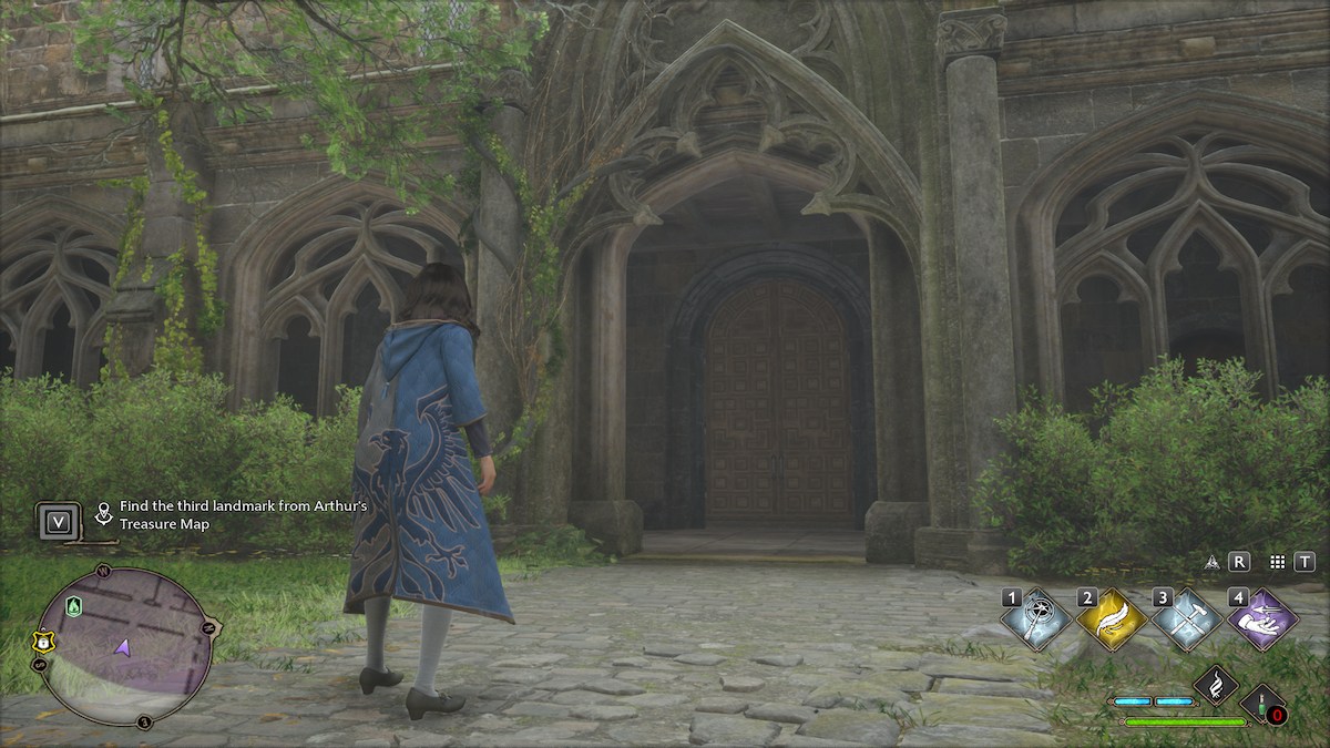 Hogwarts Legacy: Comment trouver la cache dans la porte du trésor du château