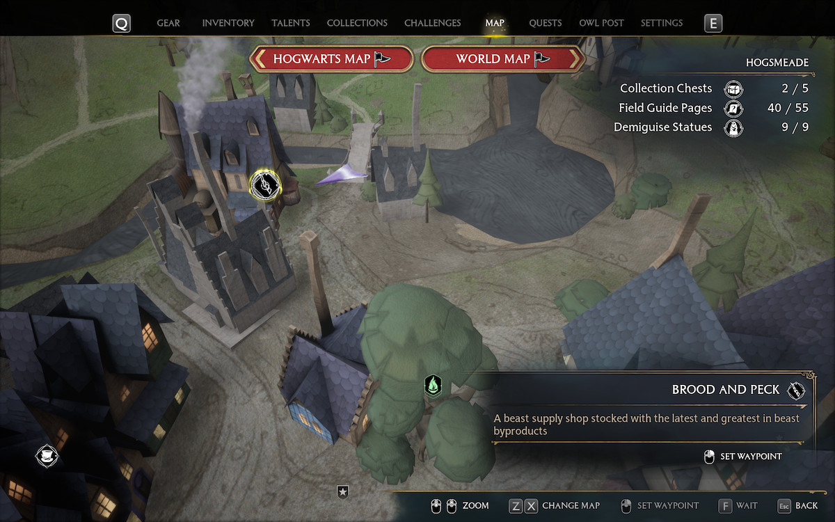 Hogwarts Legacy : Comment vendre des bêtes