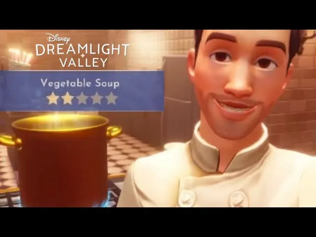 Disney Dreamlight Valley : Soupe aux légumes [recette et ingrédients]