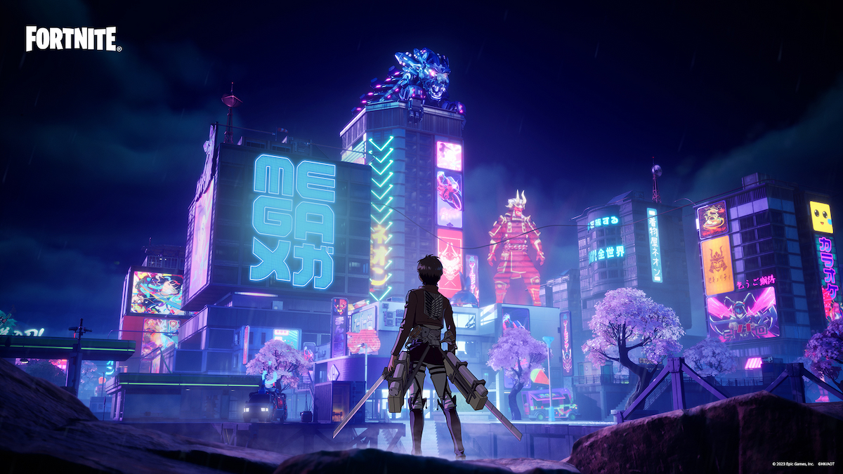 Eren Yeager et Attack on Titan s'invitent dans Fortnite