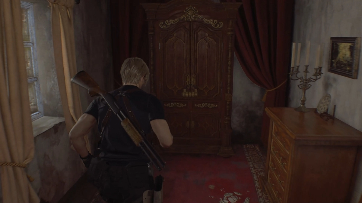 Resident Evil 4 remake : Guide de la serrure à combinaison Village Chief Manor