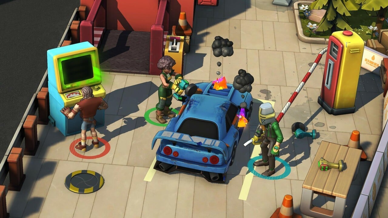 Créez des voitures et semez le chaos dans le jeu coopératif "Speed Crew" de Pit Crew