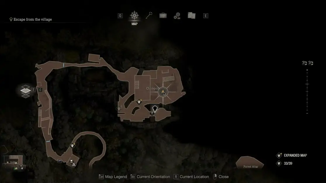 Resident Evil 4 Treasure location - Village
