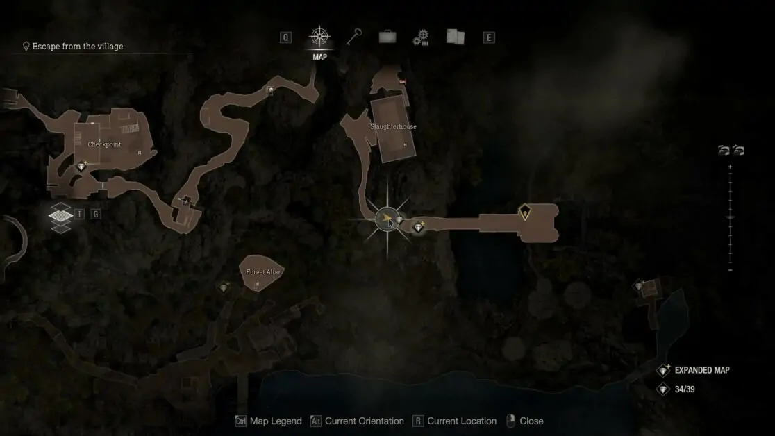 Resident Evil 4 Treasure location - Village
