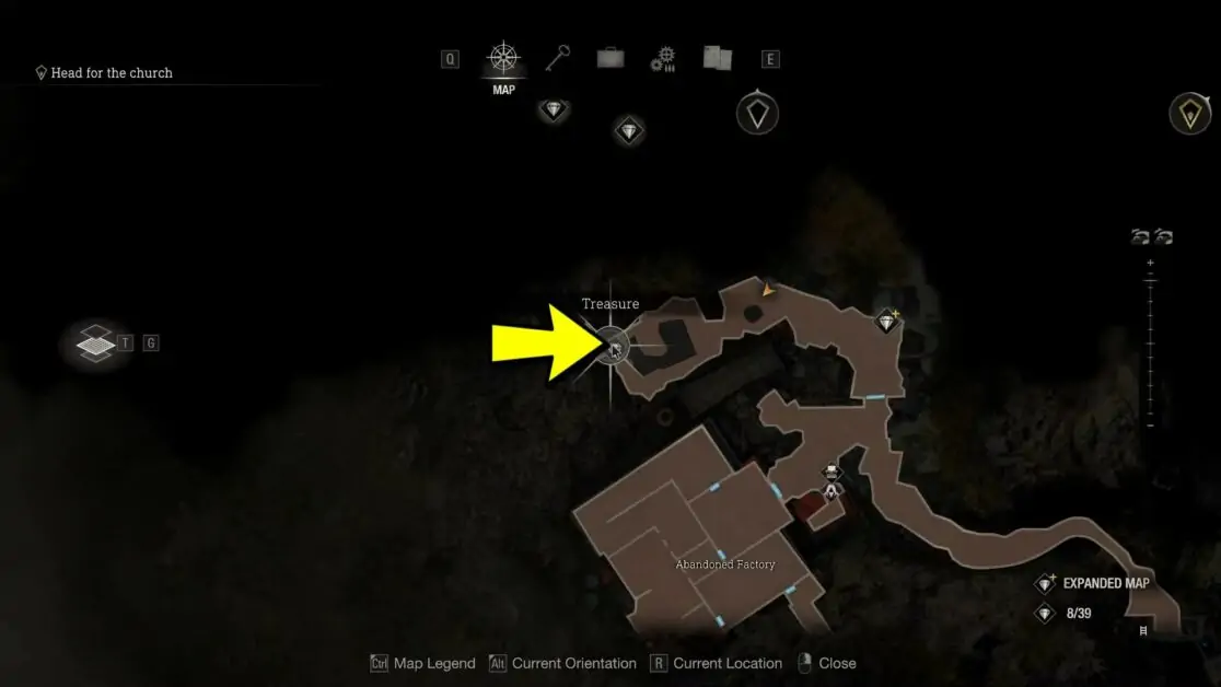 Resident Evil 4 Village Treasure location