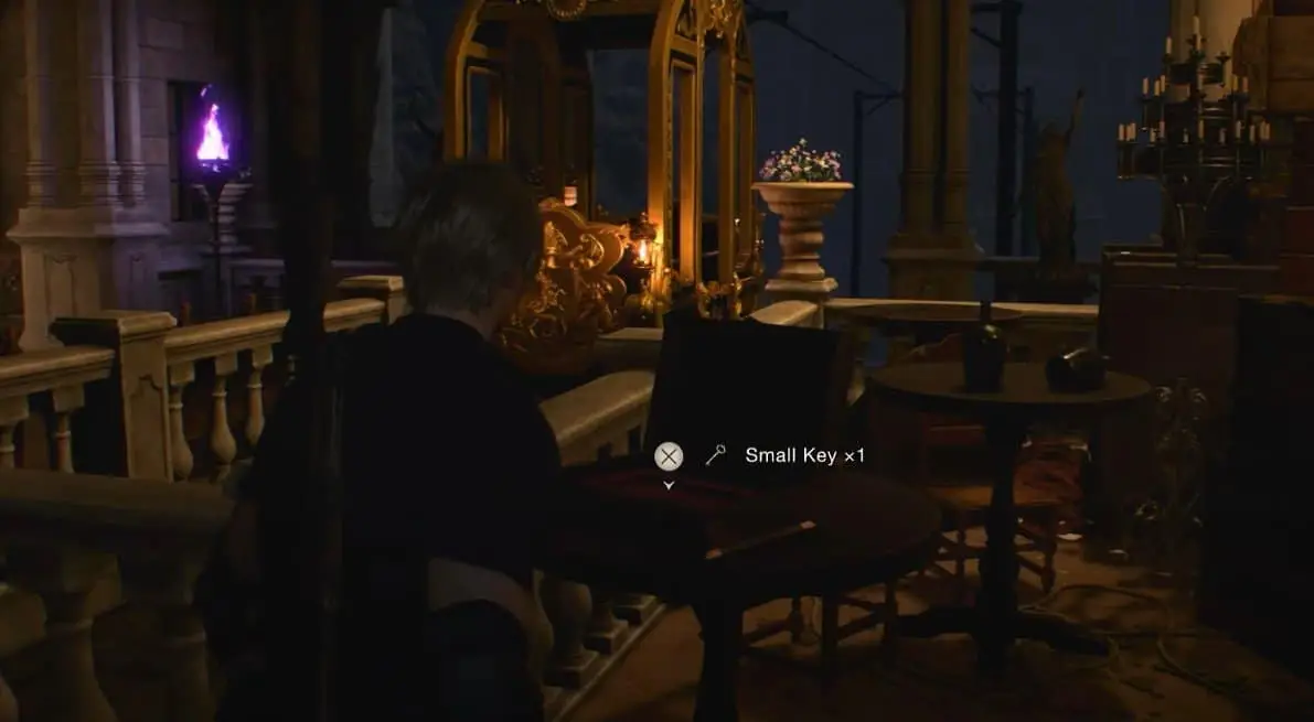 Petite clé de salle de bal RE4