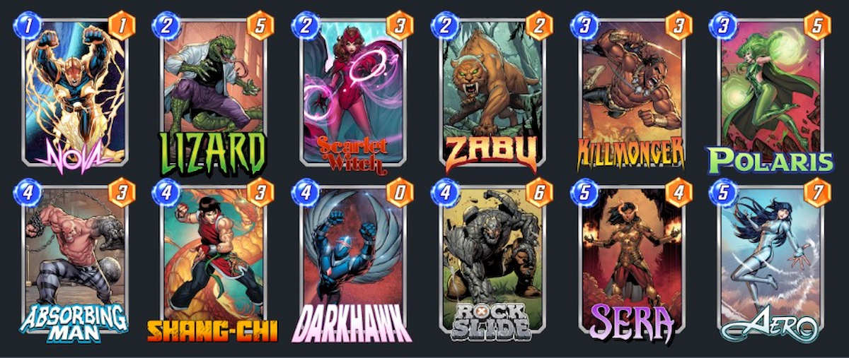 Meilleurs Snap Decks Marvel Orchis Forge 2