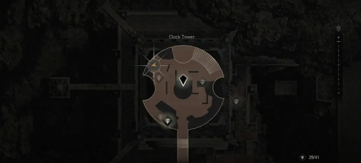 Clockwork Castellan dans la Tour de l'Horloge RE4