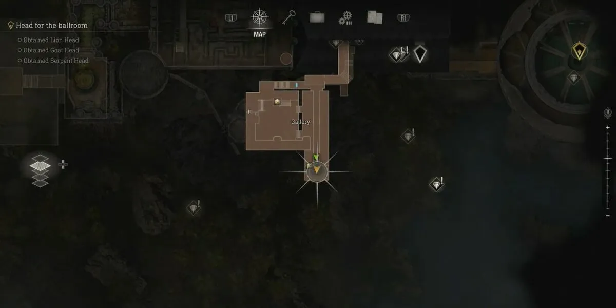 Emplacement de Goat Head dans Resident Evil 6