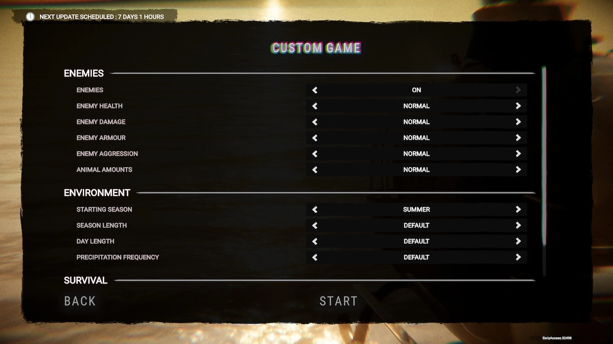 Existe-t-il un mode créatif dans Sons of the Forest ?