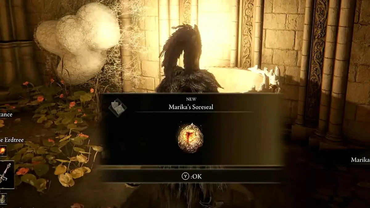 Comment obtenir le sceau de Marika dans Elden Ring