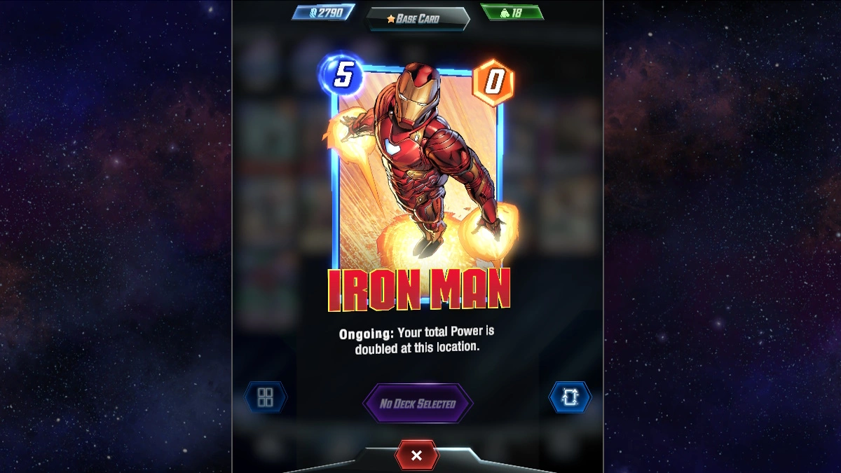 Marvel Snap Iron Man