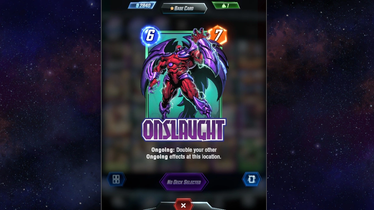 Marvel Snap Onslaught