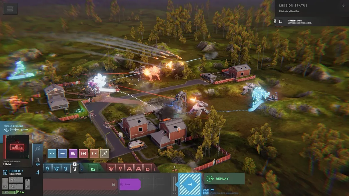 Test de Phantom Brigade