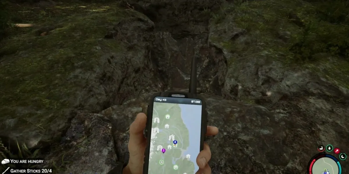 Emplacement du survêtement Sons of the Forest Virginia