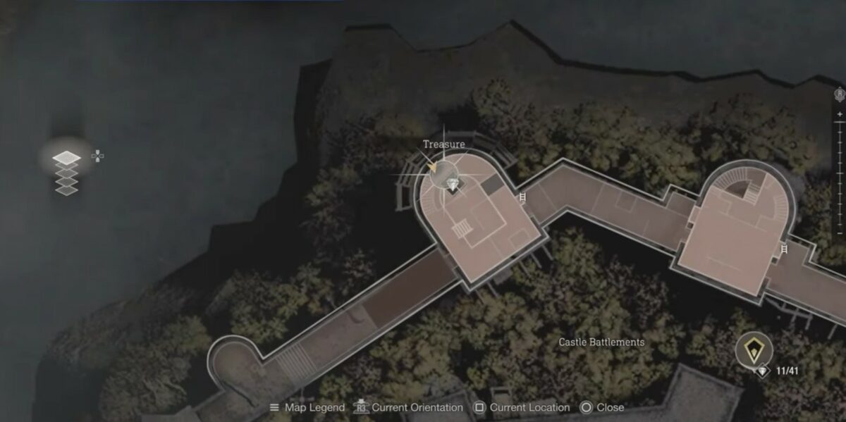 Emplacement du trésor dans Resident Evil 4