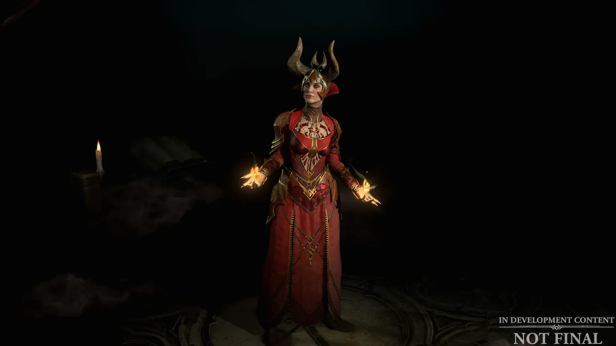 Diablo 4 Sorcier debout