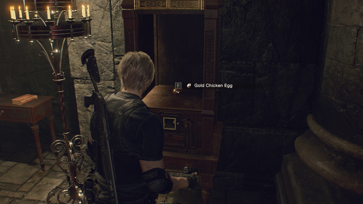 Comment trouver le remake de Resident Evil 4 Gold Chicken Egg
