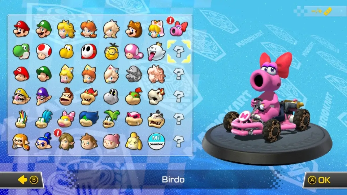 Le DLC de Mario Kart 8 Deluxe ajoutera 5 personnages supplémentaires