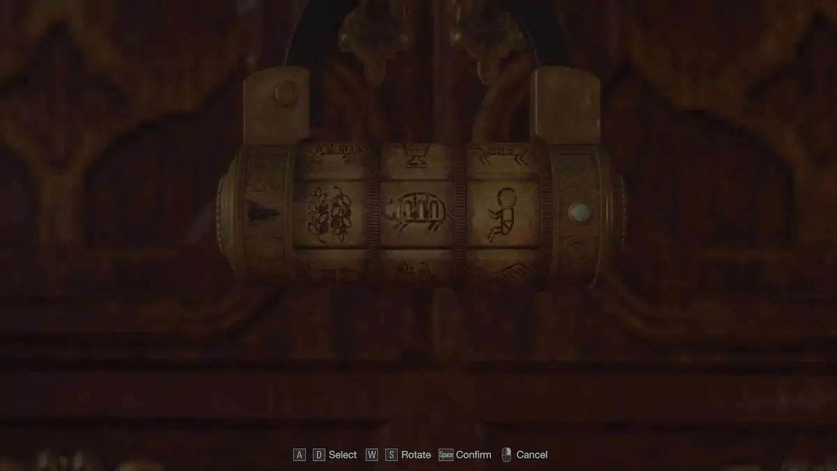 Serrure à combinaison Re4 Remake