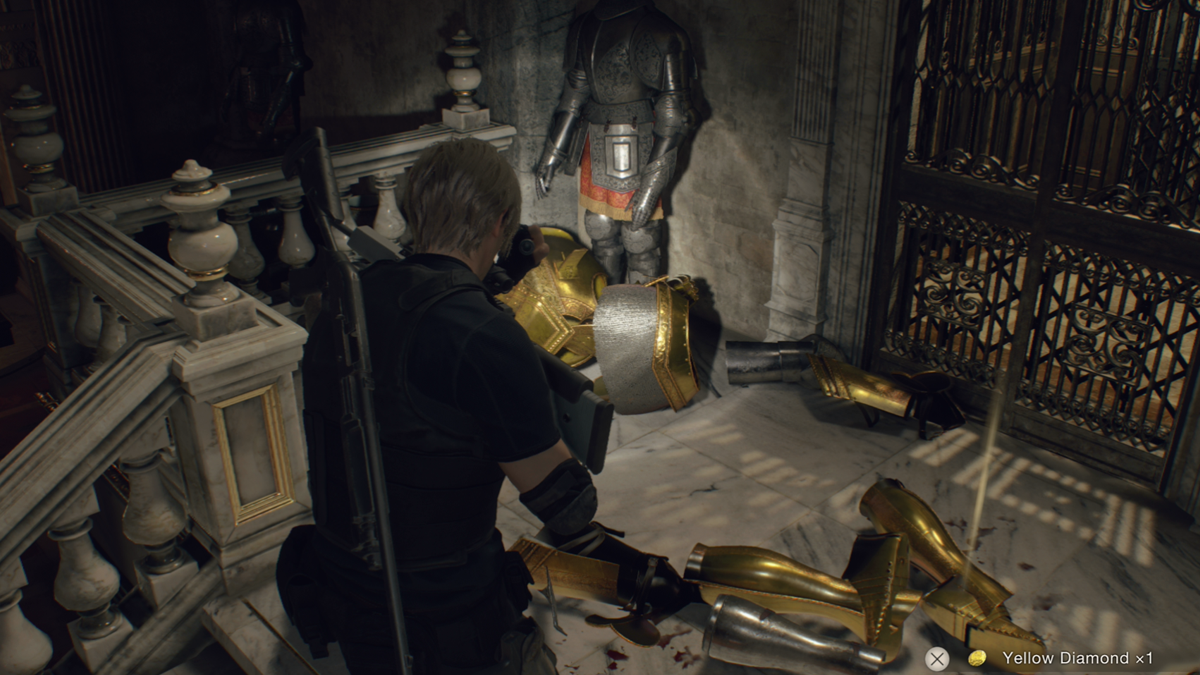 Resident Evil 4 Chevalier d'or Chevalier impitoyable complet