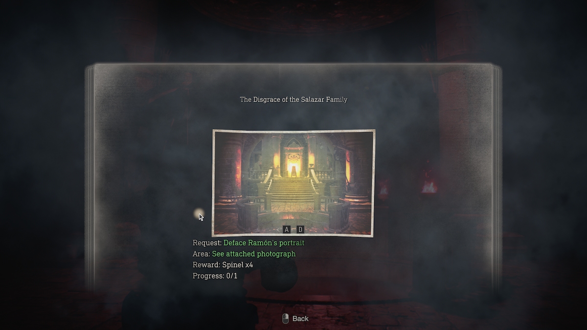 Resident Evil 4 Remake Disgrace Guide de demande de la famille Salazar
