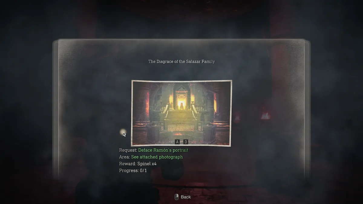 Resident Evil 4 Remake Disgrace Guide de demande de la famille Salazar