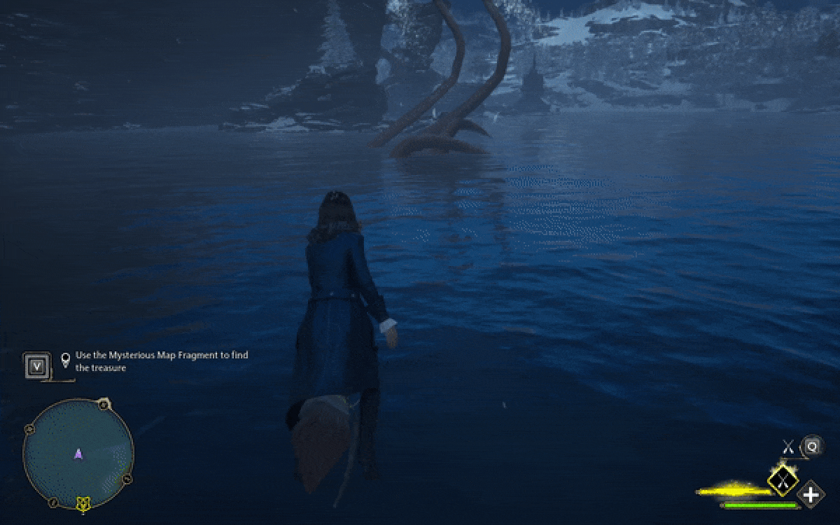 Où trouver le calmar géant Hogwarts Legacy Rencontre 2