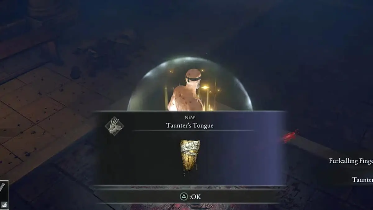 Elden Ring : Comment obtenir la langue de Taunter