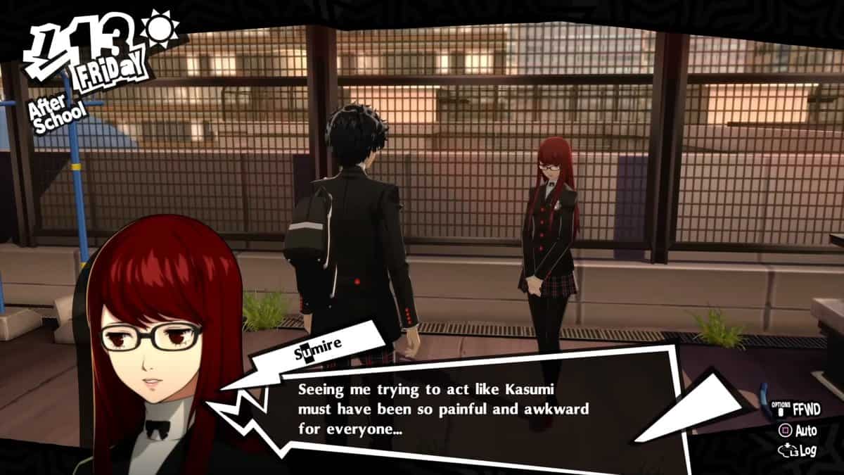 Persona 5 Guide du confident de Kasumi (foi) Tseret