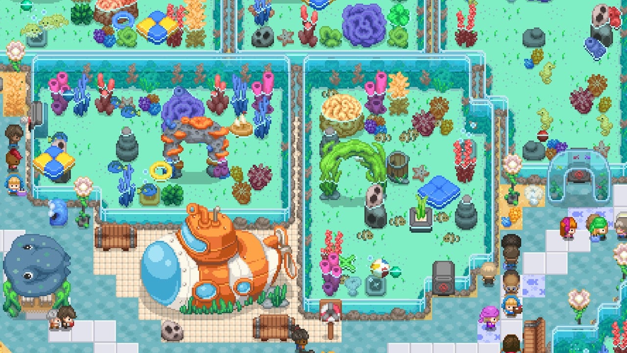 Builds a Zoo ouvre l'aquarium DLC dans une simulation de gestion d'épissage d'animaux