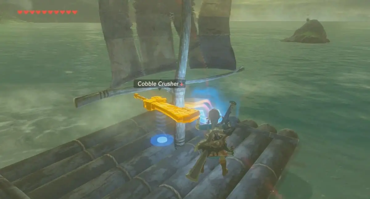 Comment utiliser le bateau dans Zelda: Breath Of The Wild