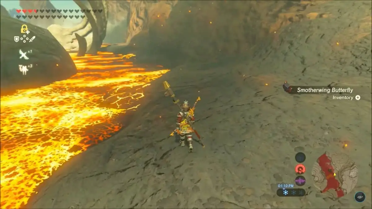 Comment cultiver des papillons Smotherwing dans Zelda : Breath Of The Wild