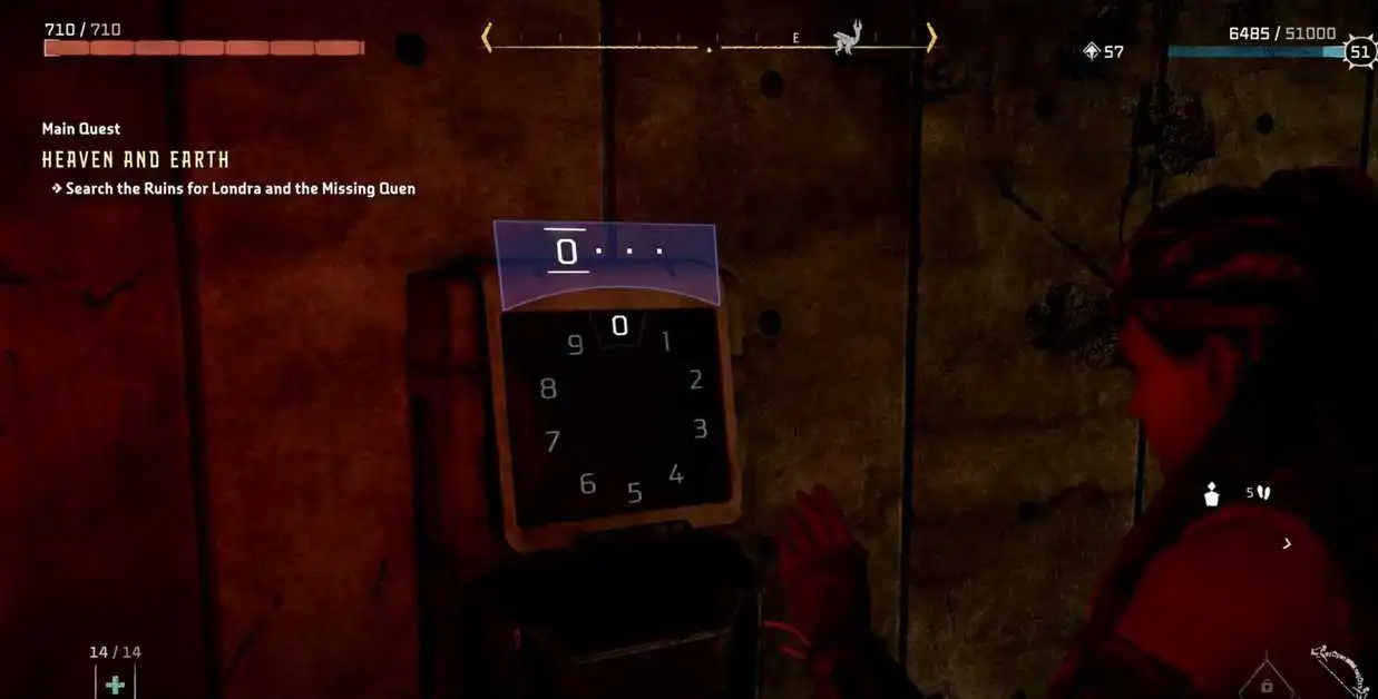 Comment trouver le code de la porte Horizon Forbidden West Heaven And Earth