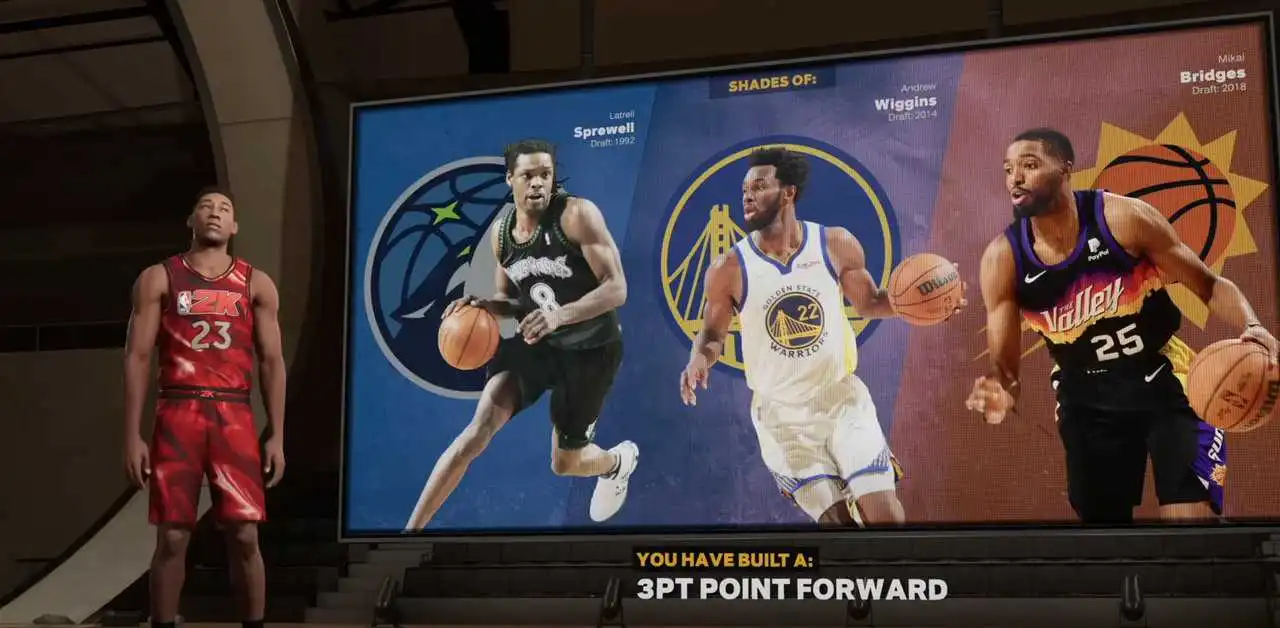 Conseils de création MyPlayer NBA 2K23