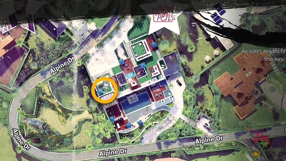 Emplacement de la clé du coffre-fort de Brock dans Dead Island 2