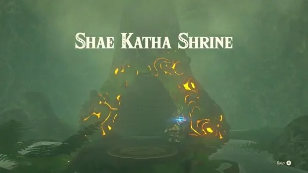 Zelda : Breath of the Wild - Guide du sanctuaire Shae Katha