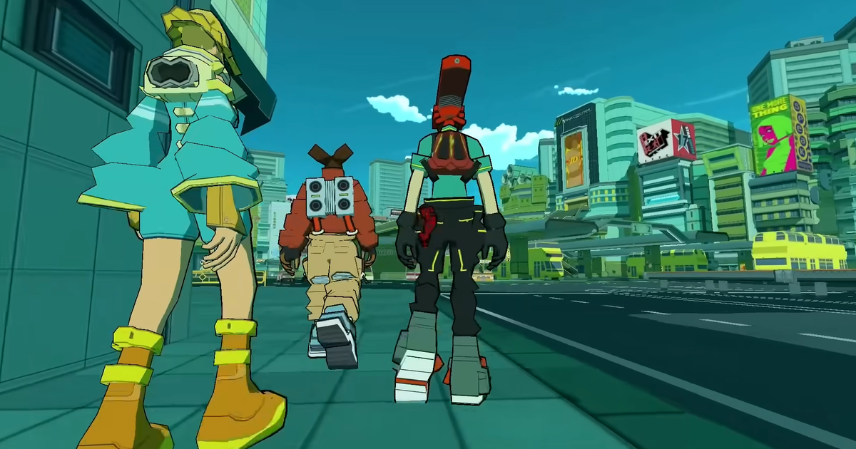 Le skater Bomb Rush Cyberfunk inspiré de Jet Set Radio a une date de sortie