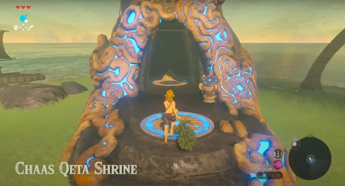 Zelda : Breath Of The Wild Chaas - Guide du sanctuaire Qeta