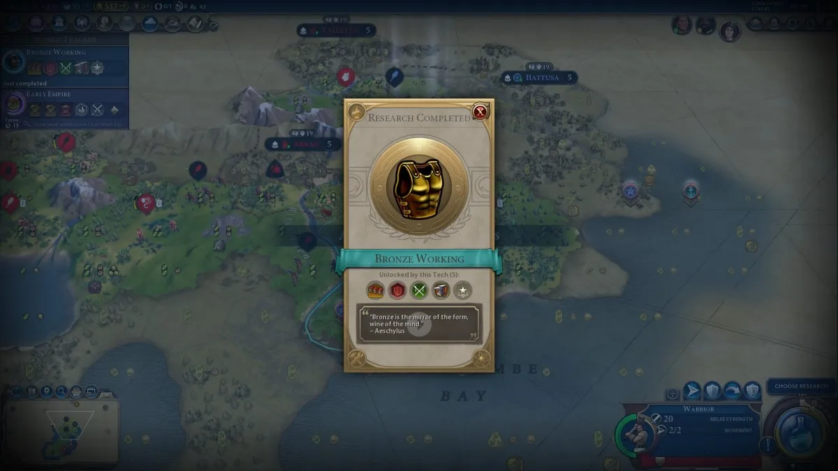 Travail du bronze