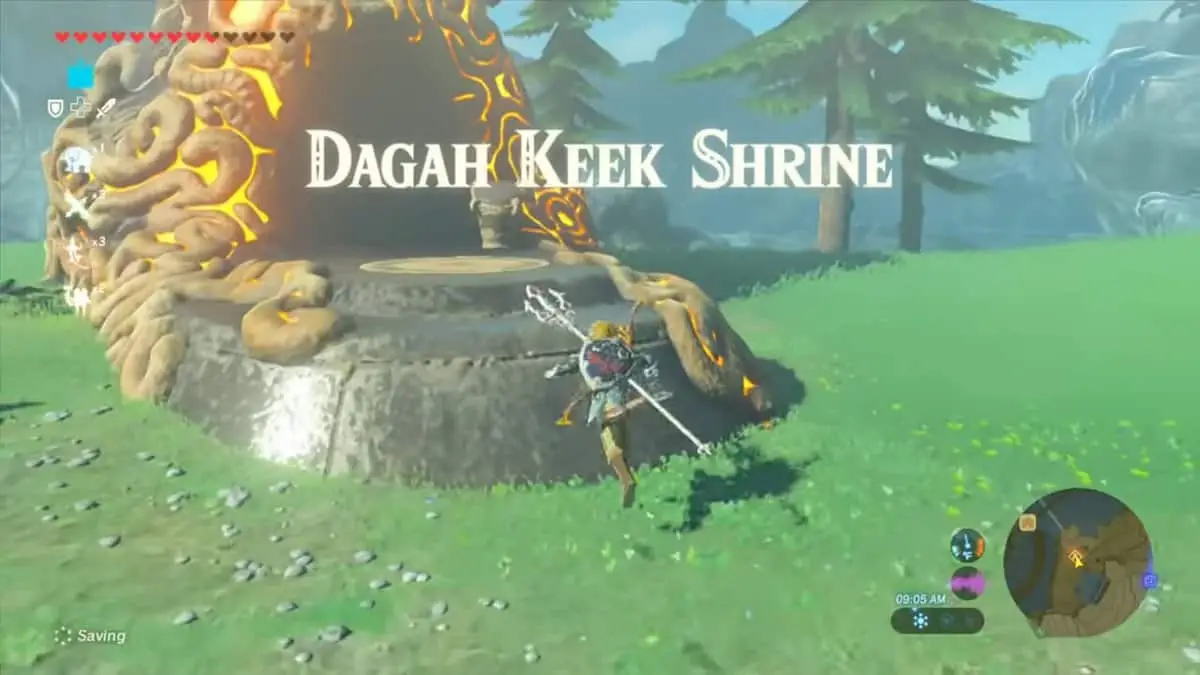Zelda : Breath Of The Wild - Guide du sanctuaire de Dagah Keek