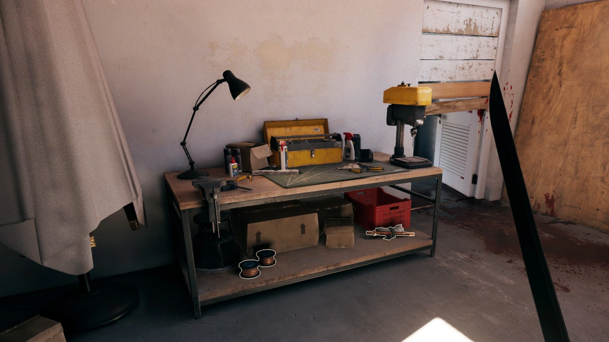 Dead Island 2 : Tous les emplacements de Workbench dans l'hôtel Halperin