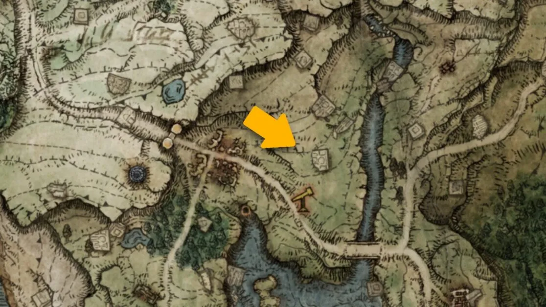 Erdleaf Agheel Lake North dans Elden Ring