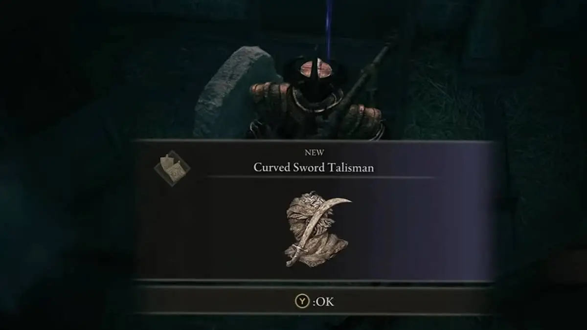 Elden Ring : Comment obtenir le talisman de l'épée courbée