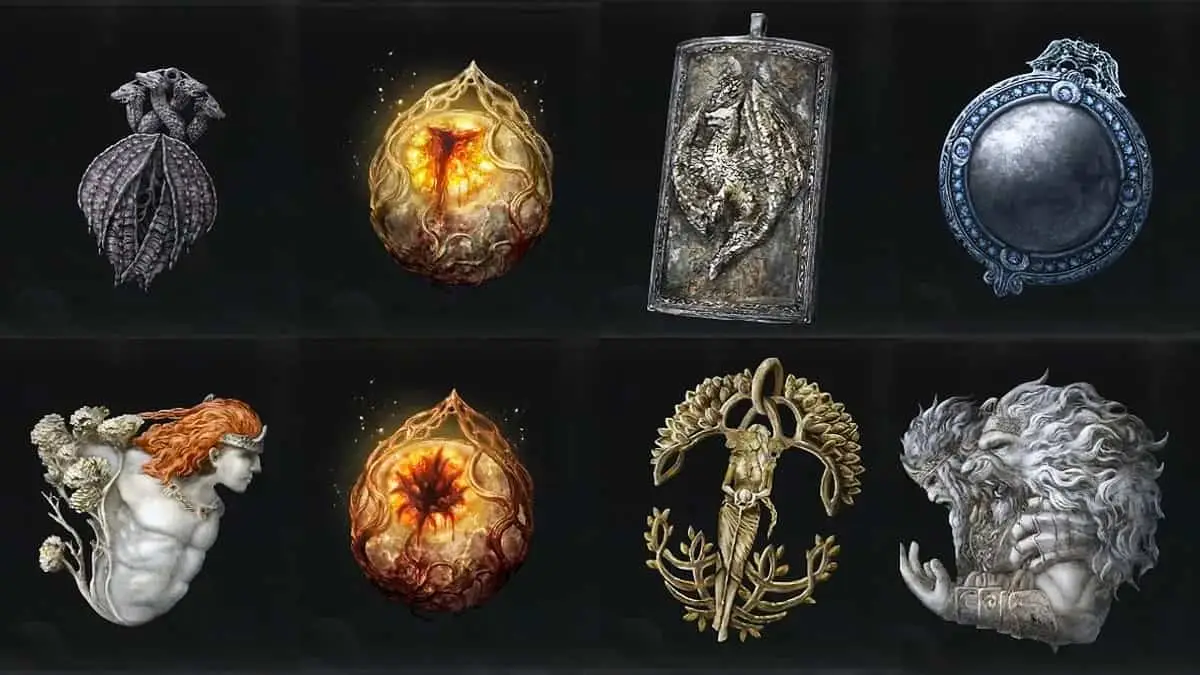 Elden Ring : Emplacements des talismans légendaires